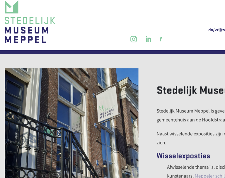 Expositie Stedelijk Museum Meppel